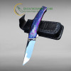 ENIGMA авторський складаний ніж ручної роботи Androshchuk Knives, сталь S125V, 65 HRC, купити замовити в Україні